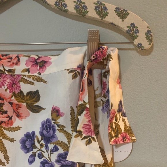 Tori Praver Floral Skirt/Swim Cover- XS,L - Picture 6 of 6